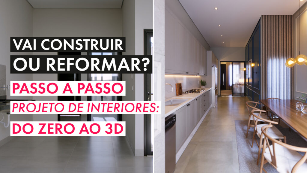 etapas do projeto de interiores em Rondonópolis